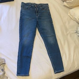 American eagle super high rise jeggings